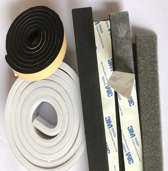 Self Adhesive Foam Sealing Tape Strip Draught Excluder EPDM Rubber Self